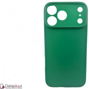 Silikoninis ploniausias dėklas - žalias (Apple Iphone 17 Pro Max/18 Pro Max)
